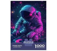 Puzzles 1000 Pièces DJ in Space Puzzle Adulte, Jeu De Réflexion, Analyse Et Logique, Cadeaux De Noël Et d'anniversaire 52x38cm/1000pcs