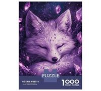 Puzzles 1000 Pièces Enchanted Fox Dream Puzzle Adulte, Jeu De Réflexion, Analyse Et Logique, Cadeaux De Noël Et d'anniversaire 52x38cm/1000pcs
