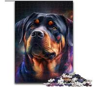 Puzzles 1000 pièces Fantasy Dog Impossible pour Adultes, idée Cadeau de Noël, Illustration Humoristique, Illustration détaillée (Taille 26x38cm)