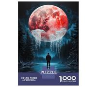Puzzles 1000 Pièces Fantasy on The Lake Puzzles pour Adultes Jeux Relaxants Défi Difficile Activités Amusantes À La Maison, 70x50cm/1000pcs