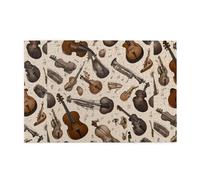 Puzzles 1000 pièces Hytter Instruments de musique Motif du monde Puzzles éducatifs intellectuels en bois Puzzles amusants Jeu anti-stress