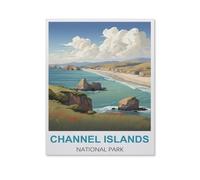 Puzzles 1000 Pièces，Îles Anglo-Normandes，Enfants Jouet Cadeau Éducatif Intellectuel Décompression Fun Famille Jeu/Halloween Noël Puzzle Cadeau（50x70cm）-HT53