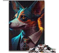 Puzzles 1000 pièces Jungle Alpaga pour Adultes, 1000 pièces Amusantes en Famille, Parfait pour Les Anniversaires et Les Vacances (Taille 50x75cm)
