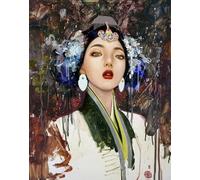 Puzzles 1000 Pièces ，Korea Soey Milks Painting ，Puzzle Artistique ，Alzheimer Fun Games for Adults ，Jouets pour Réduire Le Stress Familial Gifts Xy538Zw