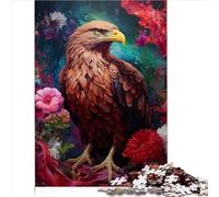 Puzzles 1000 pièces L'aigle et Le Jardin Puzzle pour Adultes Puzzles en Bois Difficiles à compléter mais Amusants et Humoristiques 1000 pièces (75 x 50 cm)