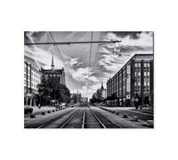 Puzzles 1000 Pièces，Longue Rue (Lange Straße)，Affiche Mur Art pour Cadeaux Adultes Enfants Jeux Jouets Éducatifs（75x50cm）-AY89