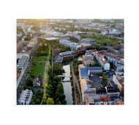 Puzzles 1000 Pièces，Maison sur pilotis sur Le Canal Karl-Heine, Leipzig，Puzzles 1000 Pièces - Jeux Éducatifs Jouets Joli Cadeau Assemblage De Puzzles pour Adultes（38x26cm）-BB37