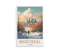 Puzzles 1000 pièces Montréal Canada Puzzle Classique 3D kit de Puzzle DIY Jouets en Papier Cadeaux Uniques Culture résidentielle 52x38cm