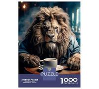 Puzzles 1000 Pièces Not Without My Coffee Puzzle Adulte, Jeu De Réflexion, Analyse Et Logique, Cadeaux De Noël Et d'anniversaire 52x38cm/1000pcs