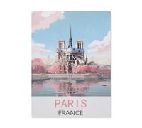 Puzzles 1000 Pièces,Paris France,Puzzle pour Adultes 1000 Pièces Game Jeu De Puzzle Stimulant/Noël des Vacances(50x70cm)-FL92