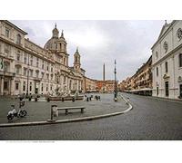 Puzzles 1000 pièces Piazza Navona Puzzle Adulte Jeu Familial Amusant Jouets éducatifs intellectuels Design Unique Décoration d'intérieur DIY 26x38CM