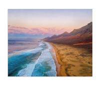 Puzzles 1000 Pièces，Plage Infinie de Cofete, Fuerteventura, Îles Canaries，Puzzles 1000 Pièces - Jeux Éducatifs Jouets Joli Cadeau Assemblage De Puzzles pour Adultes（75x50cm）-V17