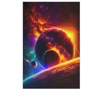 Puzzles 1000 Pièces Planète Ciel étoilé Puzzle pour Adultes Et EnfFourmis, en Bois Jeu ÉduChatif Défi Jouet, Jeu Familial Amusant 78×53cm