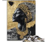 Puzzles 1000 pièces pour Adolescentes, Femmes africaines, Jeu Stimulant, Jouets, décoration Murale, Cadeaux d'anniversaire et de Noël Uniques (Taille 50x75cm)