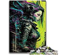 Puzzles 1000 pièces pour Adolescentes, Fille mécanique, Anti-Stress, défi Difficile, à Offrir en Cadeau à Toute la Famille, 50x75cm
