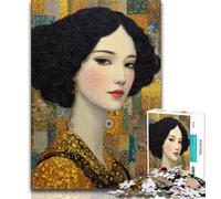 Puzzles 1000 pièces pour Adolescentes, Jolie Fille, Anti-Stress, défi Difficile, Cadeaux du Père Noël Secret pour Les Adolescents de 14 Ans et Plus, 38x26cm