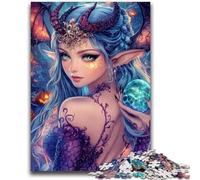 Puzzles 1000 pièces pour Adolescentes, Jouets animés pour Filles, Jeux éducatifs, Anti-Stress, Interaction Parent-Enfant, pour Les 14 Ans et Plus, 26x38cm