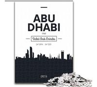 Puzzles 1000 pièces pour Adolescents à Abu Dhabi, Émirats Arabes Unis, Jouets éducatifs et éducatifs, Cadeaux d'anniversaire Uniques pour Les 14 Ans et Plus, 50x75cm