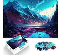 Puzzles 1000 pièces pour Adolescents À la Recherche de la lumière Soulagement du Stress Offrir en Cadeau à Toute la Famille 75x50cm