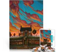 Puzzles 1000 pièces pour Adolescents Abandonné à l'intérieur Jouet éducatif d'apprentissage Cadeaux du Père Noël Secret 38x52cm