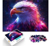 Puzzles 1000 pièces pour Adolescents Aigle américain Compétition de Vitesse Manuelle Car C'est Un pour Toute la Famille 75x50cm