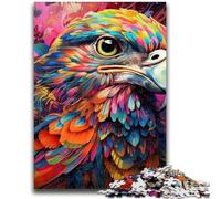 Puzzles 1000 pièces pour Adolescents, Aigle coloré, 1000 pièces pour Adultes, Jouets éducatifs, Jeux familiaux, Cadeaux d'anniversaire Uniques, 50x75cm