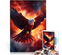 Puzzles 1000 pièces pour Adolescents Aigle de la Galaxie Cosmique Analyse et logique Cadeau d'anniversaire, Cadeaux, décoration Murale 38x52cm
