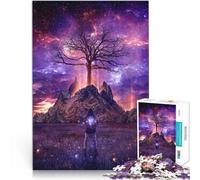 Puzzles 1000 pièces pour Adolescents Âme de l'espace Jeux éducatifs Décoration d'intérieur Cadeau d'œuvre d'art 38x26cm