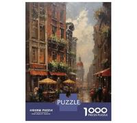 Puzzles 1000 Pièces pour Adolescents Amsterdam Netherlands Puzzle Adulte Jouet Décoration Murale Vacances À La Maison Tuer Le Temps Aider À Stimuler Le Cerveau 52x38cm/1000pcs