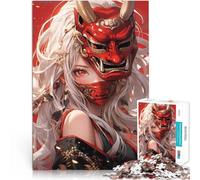 Puzzles 1000 pièces pour Adolescents Ange Samouraï Séjour Anti-Stress pour Tuer Le Temps Décoration d'intérieur et Cadeaux Uniques 75x50cm
