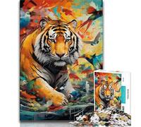 Puzzles 1000 pièces pour Adolescents, Animaux africains, Puzzle Adulte, défi d'intelligence cérébrale, Jouets addictifs pour la décoration de la Maison (Taille 75x50cm)