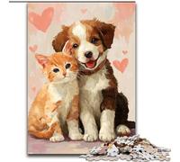 Puzzles 1000 pièces pour Adolescents Anime Devil Girl, Jeu Stimulant et Jeu Familial avec des pièces entièrement emboîtables de Formes aléatoires 26x38cm