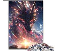 Puzzles 1000 pièces pour Adolescents, Anime Dragon, stimulent Le Cerveau, Jouets addictifs pour cultiver la Patience, décoration Parfaite (Taille 26x38cm)