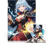 Puzzles 1000 pièces pour Adolescents Anime Légende des Héros Jeu Familial Anti-Stress Défi Difficile Une œuvre d'art 52x38cm