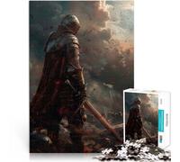 Puzzles 1000 pièces pour Adolescents Après la Bataille Jouet éducatif d'apprentissage avec Affiche et Feuille de Questions correspondantes 38x26cm