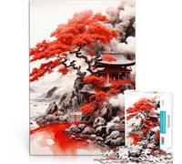 Puzzles 1000 pièces pour Adolescents Arbre de Sang Défi Difficile pour soulager Le Stress Car C'est Un pour Toute la Famille 38x52cm