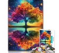 Puzzles 1000 pièces pour Adolescents Arbre de Vie, Difficiles à réaliser, mais Amusants et Humoristiques, Cadeaux d'anniversaire et Cadeaux Uniques (75x50cm)