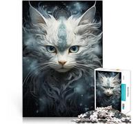 Puzzles 1000 pièces pour Adolescents Art de l'énigme Animale Séjour Anti-Stress pour Tuer Le Temps Œuvre d'art 75x50cm
