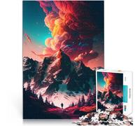 Puzzles 1000 pièces pour Adolescents Ascension majestueuse Réduction du Stress intéressante Anniversaire et Cadeaux Uniques 75x50cm