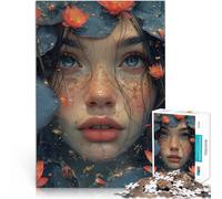 Puzzles 1000 pièces pour Adolescents Beauté Florale Séjour Anti-Stress pour Tuer Le Temps est idéal comme Cadeau pour Toute la Famille 75x50cm