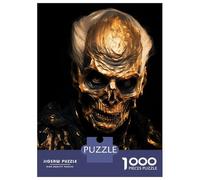Puzzles 1000 Pièces pour Adolescents Black and Gold Old Man Puzzles pour Adolescents, Jouets Anti-Stress, Difficile, Excellent Cadeau pour Les Jeux 38x26cm/1000pcs