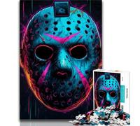 Puzzles 1000 pièces pour Adolescents, Cadeaux, Affiches de Films d'horreur, Puzzle 1000 pièces, idéal pour la décoration de Bureau, pour Les Adolescents de 14 Ans et Plus (Taille 38x26cm)
