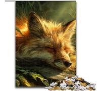 Puzzles 1000 pièces pour Adolescents, Cadeaux animaliers, Renard, Art, Apprentissage éducatif, idéal comme Cadeau pour Toute la Famille (Taille 26x38cm)