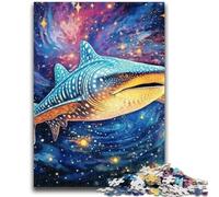 Puzzles 1000 pièces pour Adolescents, Cadeaux Animaux Baleine colorée, Puzzle pour Adolescents, Apprentissage éducatif, idéal comme Cadeau pour Toute la Famille (50x75cm)