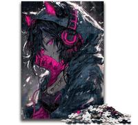 Puzzles 1000 pièces pour Adolescents, Cadeaux Anime Catwoman pour Les 14 Ans et Plus, Jouets Anti-Stress, Cadeau d'anniversaire de Noël 50x75cm