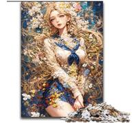 Puzzles 1000 pièces pour Adolescents, Cadeaux, Anime Girl, Jouet éducatif et décompressant, Cadeau d'anniversaire, décoration Murale (Taille 26x38cm)