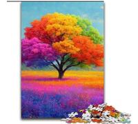Puzzles 1000 pièces pour Adolescents, Cadeaux Arbre de Vie, Jouet éducatif et décompressant, idéal comme Cadeau pour Toute la Famille (Taille 26x38cm)