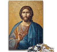 Puzzles 1000 pièces pour Adolescents, Cadeaux, Art de Jésus, Jeux éducatifs, décoration d'intérieur, Cadeau d'anniversaire, Cadeaux pour Les 14 Ans et Plus, 26x38cm