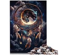 Puzzles 1000 pièces pour Adolescents Cadeaux Attrape-rêves Contes Puzzle en Bois Jeu Jouets 19,7x29,5 Pouces