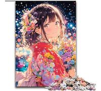 Puzzles 1000 pièces pour Adolescents, Cadeaux Baleines galactiques, Difficiles et imbriqués, avec des pièces de Formes aléatoires (Taille 50x75cm)